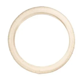 Фото для Чехол на рулевое колесо, размер L. плюш/иск. кожа, бежевый, 1501000-236 BE