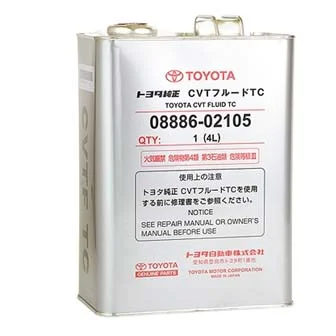 Жидкость для вариаторов TOYOTA CVT FLUID TC (4л) 08886-02105