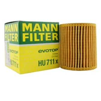 Фильтр масляный MANN HU711X (O-406)