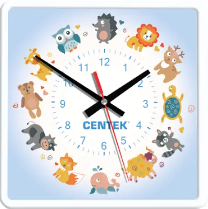 Часы настенные Centec CT-7103 "Kids" 