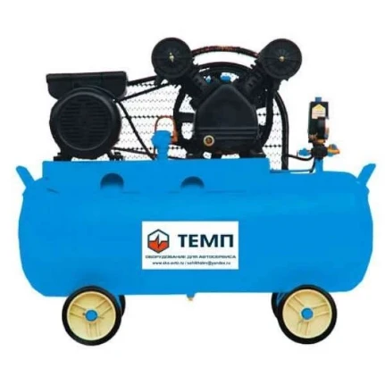 Фото для ТЕМП (оборудование) Компрессор 100л ресивер, 330 л/м, 10бар, 380В, 2,9кВт