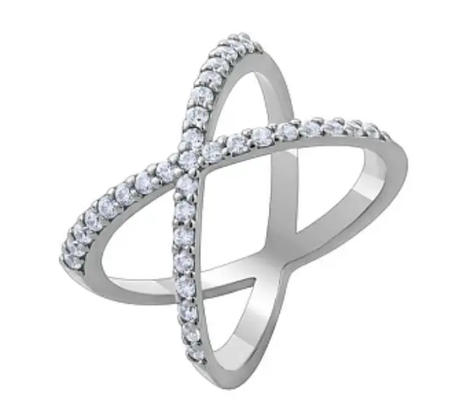 Серебряное кольцо с фианитами R6610131 (Ag 925)