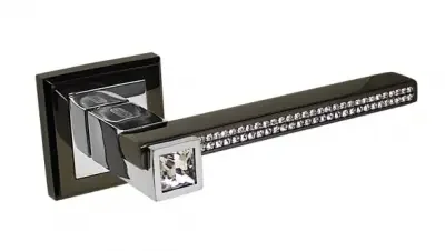 Фото для Ручка 302 черный никель crystal