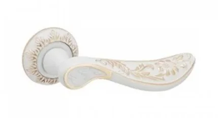 Фото для Ручка А-408 белый/золото