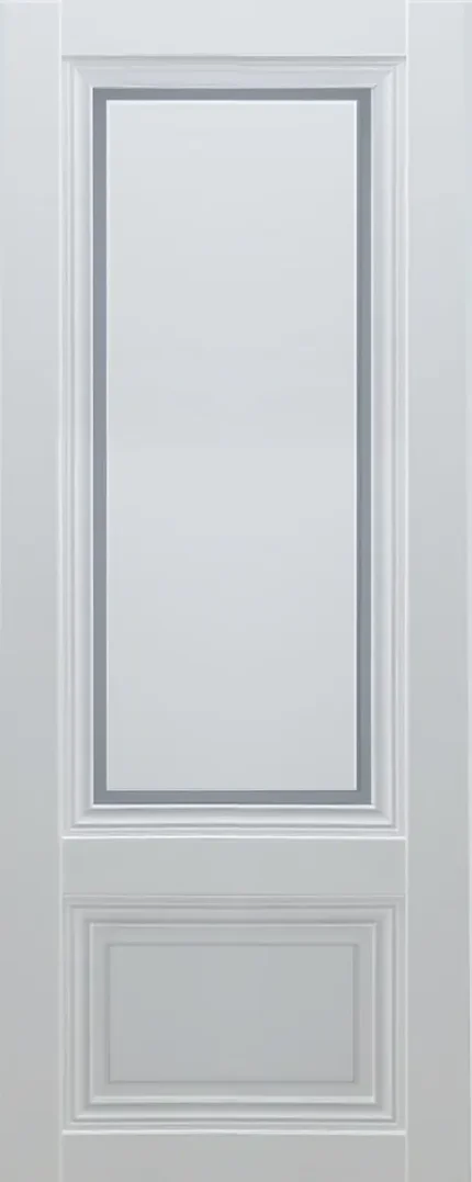 Фото для Межкомнатная дверь экошпон Венеция-11 Стекло матовое