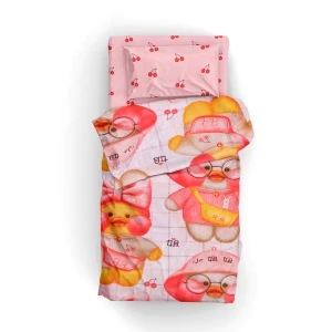 Фото для Комплект постельного белья Juno Уточки 1,5спальный хлопок 3предмета