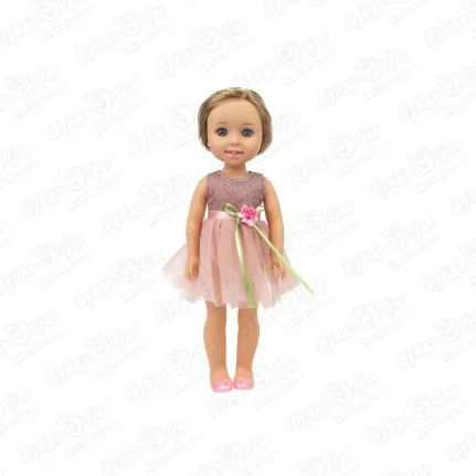 Фото для Кукла Lanson Toys Pretty girl в розовом блестящем платье