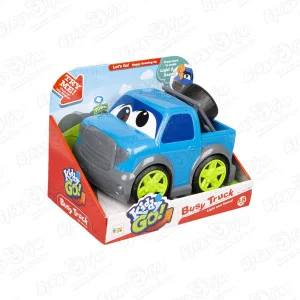 Машина Lanson Toys Kiddy GO световые звуковые эффекты голубая