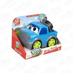 Фото для Машина Lanson Toys Kiddy GO световые звуковые эффекты голубая