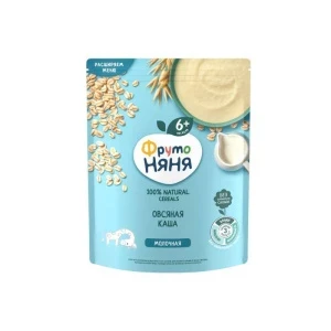Фото для Каша ФрутоНяня молочная овсяная 200г с 6мес БЗМЖ