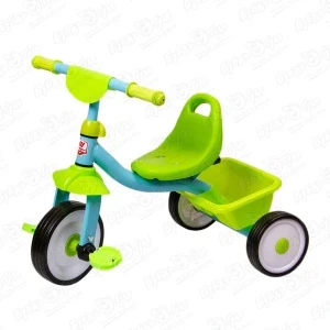 Фото для Велосипед трехколесный зеленый