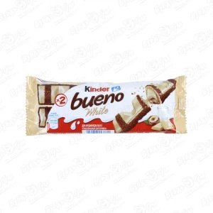 Фото для Батончик Kinder bueno с белым шоколадом