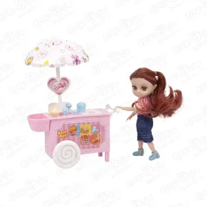 Фото для Кукла с тележкой мороженного