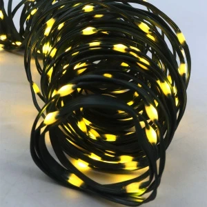 Фото для Электрогирлянда LED Капля теплый белый свет 8режимов 20м