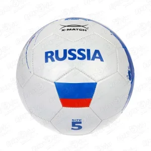 Фото для Мяч футбольный x-match Россия размер 5