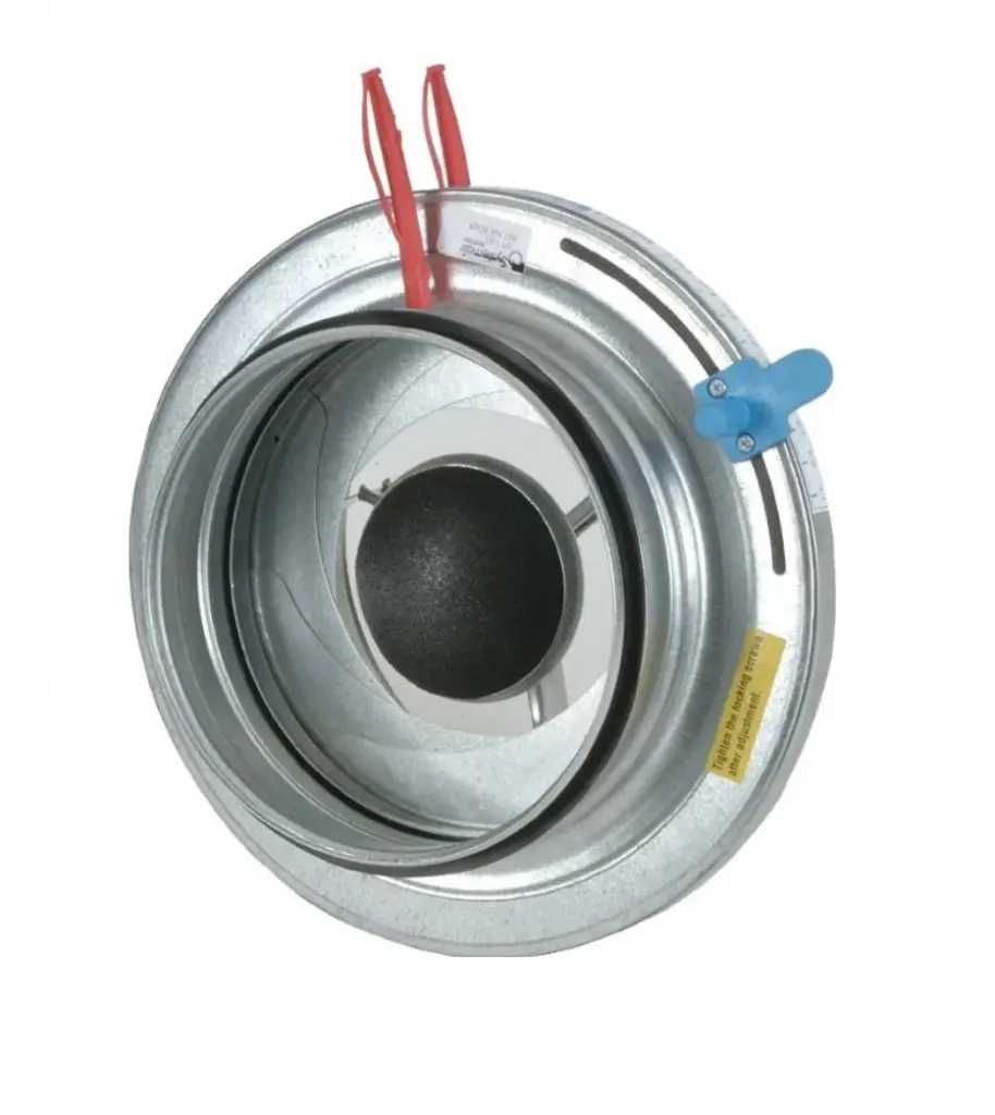 Ирисовый шибер (клапан) c сердечником-уплотнителем и с ручным приводом SPM-200