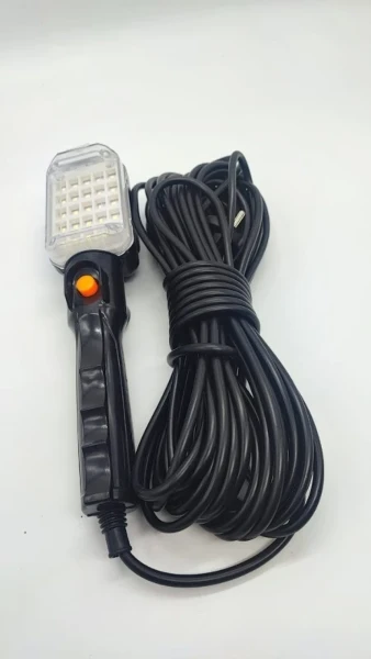 Фото для Лампа переносная светодиодная (светильник ручной) 25LED 220V 15 метров БЕТА 200-005