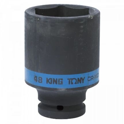 Фото для Головка торцевая ударная глубокая шестигранная 3/4", 48мм, KING TONY 643548M