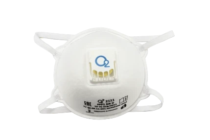 Фото для Полумаска с клапаном выдоха О2 2111 FFP1 NR D