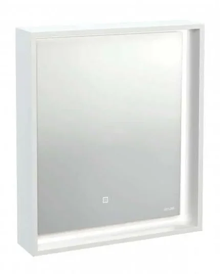 Зеркало LOUNA 60 с подсветкой, белый 600*700 CERSANIT