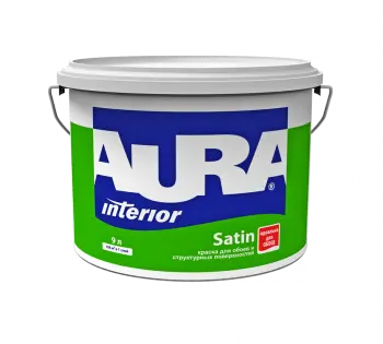 Краска в/д для обоев "Aura Satin" основа TR 0,9 л ЭСКАРО