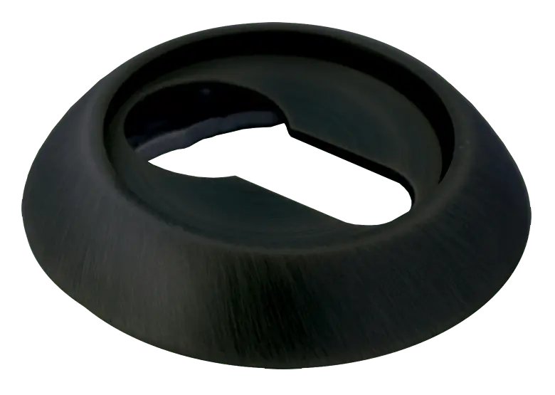 Накладка на ключевой цилиндр круглая черный Морелли