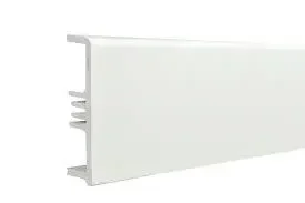 Фото для Плинтус белый вспененный "DurableSmart" 2400*80 мм