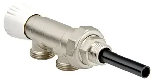 Инжекторный радиаторный клапан (узел) с ручным управлением 1/2*50% VALTEC