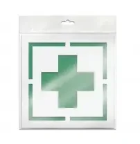 Фото для Трафарет пластиковый "Аптечка первой медецинской помощи" 20*20 см Unibob