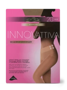 Фото для Колготки женские Innovattiva 20 ден. caramello (бл-коричн) р.4 (бесшовные)