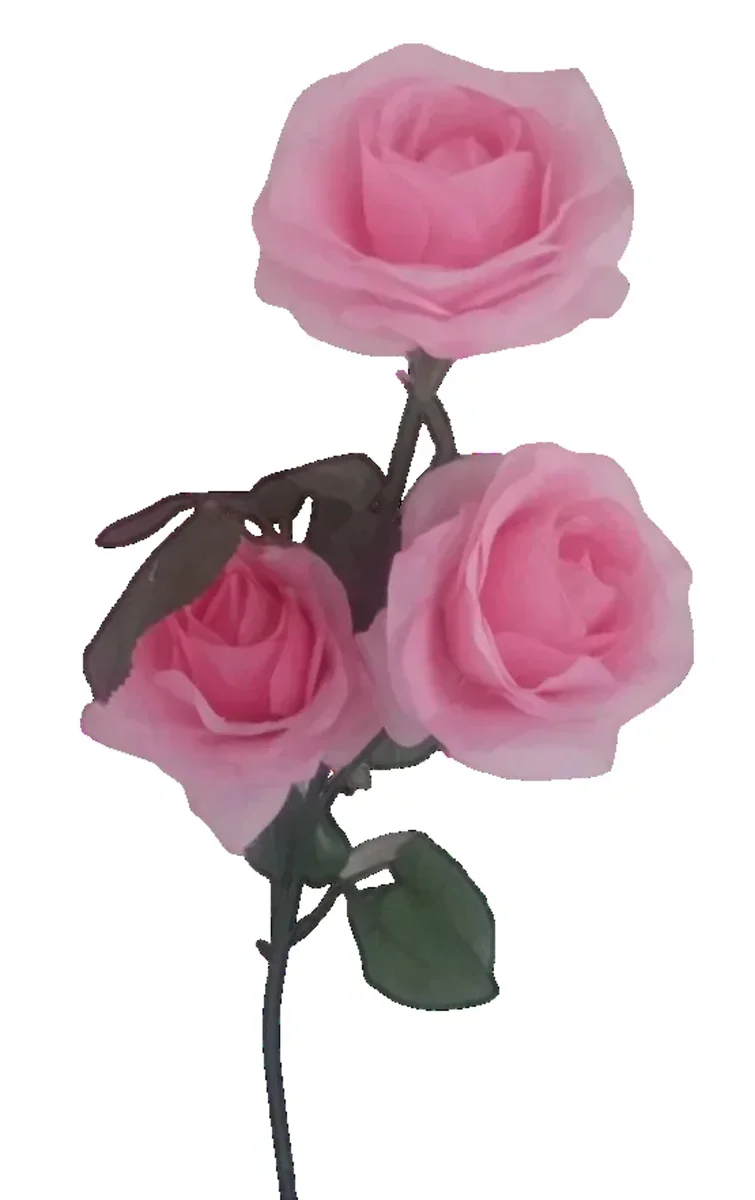 Ветка розы Н:76 см
