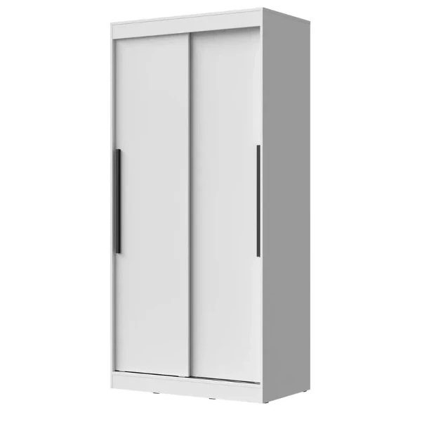 Фото для Шкаф-купе Лето-2 1.0 без зеркал (Белый)
