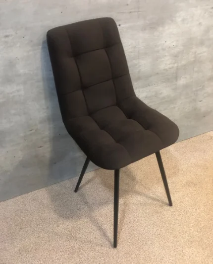 Фото для Стул Фред велюр (Коричневый Velutto 24/Опора черная)