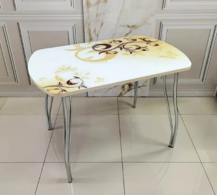 Фото для Стол обеденный Волна-2 В5 (Абстракция А510)