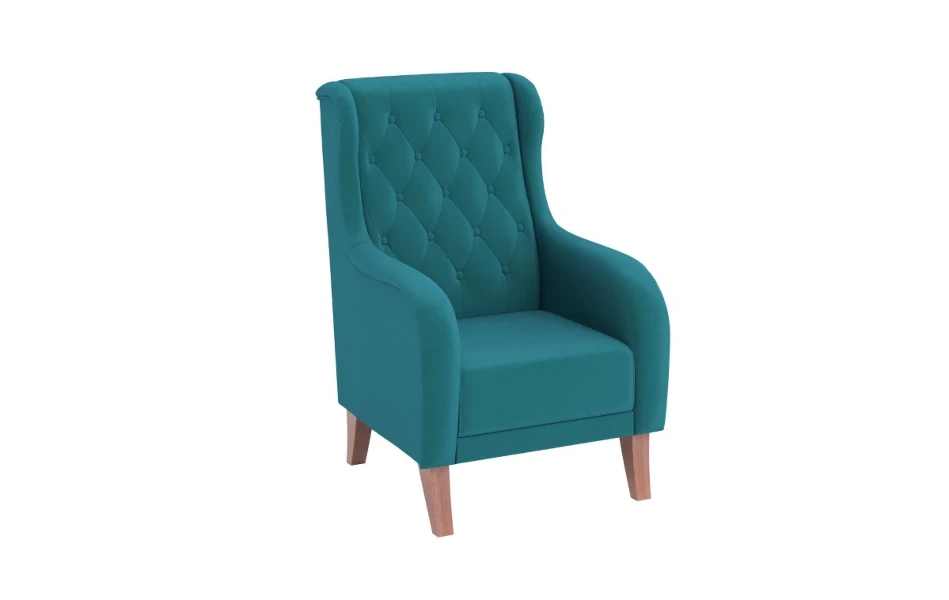 Фото для Кресло для отдыха Амарант М (Велюр тенерифе изумруд)