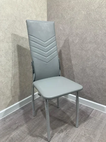 Фото для Стул Лорд чайка экокожа (Серый/Опора хром)