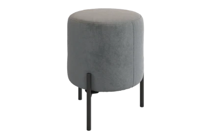 Фото для Пуф Одри (Графит велюр)