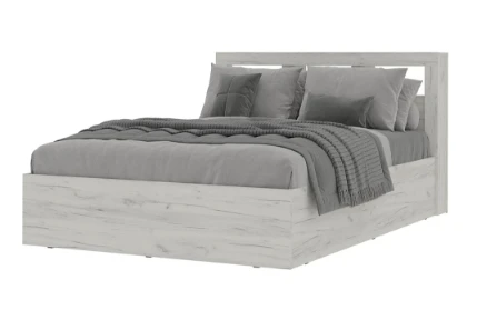 Фото для Кровать Гранд 1.4 (Дуб крафт белый)