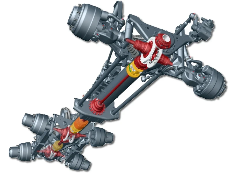 Фото для Ремонт ходовой части в грузовых автомобилях и спецтехнике