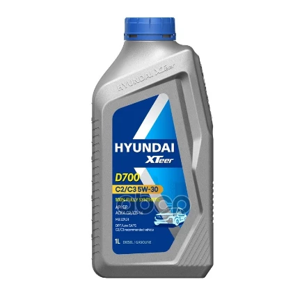 Фото для HYUNDAI XTeer Масло Моторное 5w30 C3 Hyundai Xteer Diesel Ultra 1л