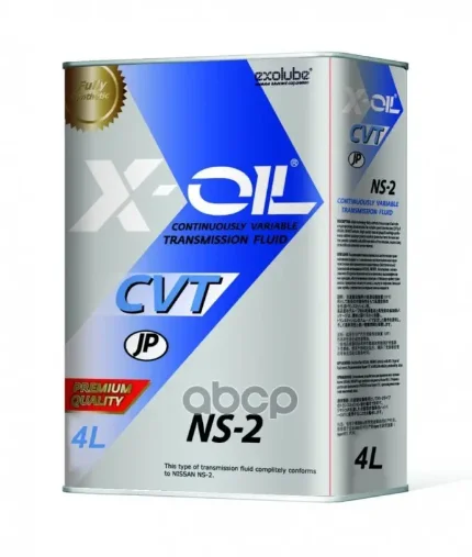 Фото для Жидкость Трансмиссионная Cvt Ni Ns2 4л X-Oil X-OIL арт. AJ0202-04T