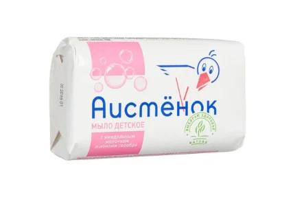 Фото для Мыло туал. Аистенок (минд.мол и ион сереб) 70г/72шт АИ-101