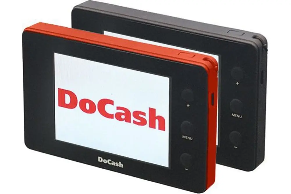 Детектор DoCash Micro (red) портативный, ИК