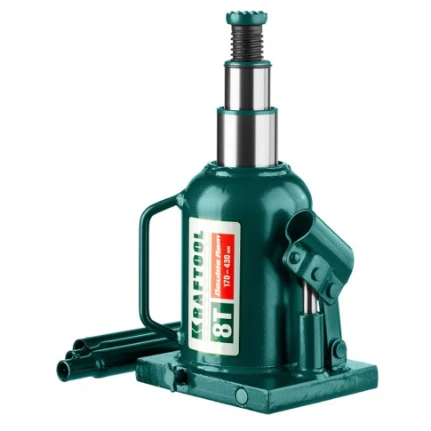 Фото для Домкрат 8,0 т гидравлический (170-430мм) телескопический, 2-х штоковой - Kraftool