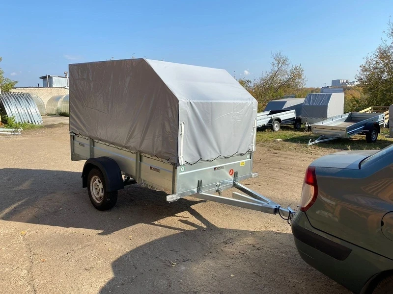 Фото для Прицеп ВИКИНГ 1325 высокий борт (в комплекте 2 колеса R13, Тент/Каркас 1325 H 1000)