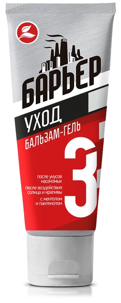 Фото для Бальзам-гель БАРЬЕР после укусов насекомых, воздействия солнца, крапивой