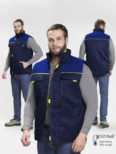 Фото для Жилет ФЛОФТ утепленный М