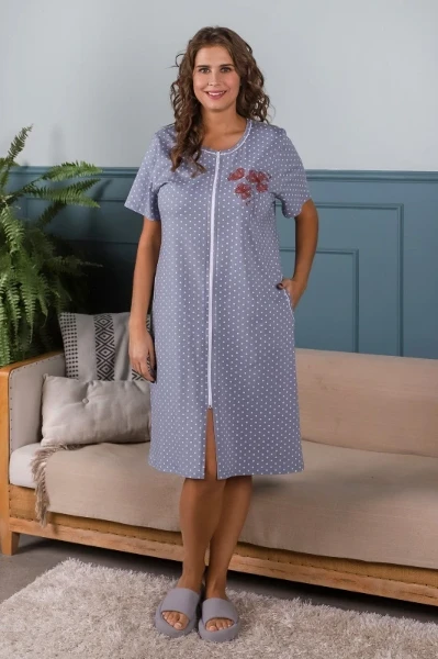 Фото для Х-671 Халат женский "Мак"