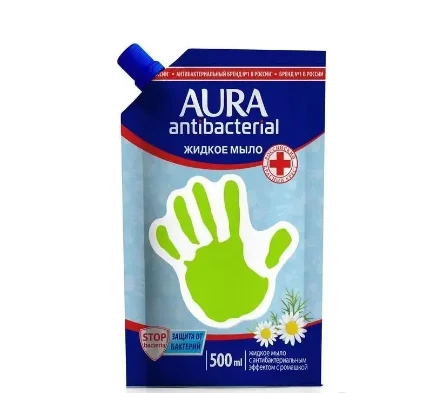 Фото для AURA АНТИБАКТЕРИАЛЬНАЯ Жидкое мыло с антиб. эф.