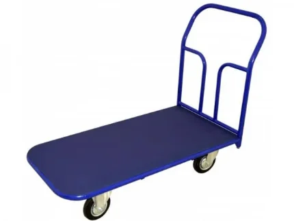 Фото для Тележка платформенная ТП-П 300 с резиновым покрытием (600х1000) (без колес)